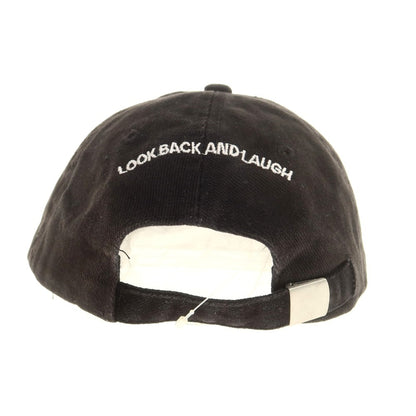 【中古】ルックバックアンドラフ Look Back and Laugh コットン BBキャップ ブラック【 状態ランクC 】【 メンズ 】