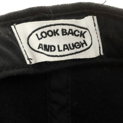 【中古】ルックバックアンドラフ Look Back and Laugh コットン BBキャップ ブラック【 状態ランクC 】【 メンズ 】
