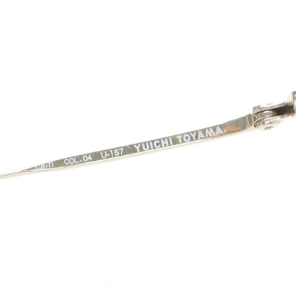 【中古】ユウイチ トヤマ YUICHI TOYAMA U-157 Mies チタン サングラス シルバー【 44□22 145 】【 状態ランクB 】【 メンズ 】