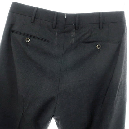 【中古】ピーティートリノ PT TORINO TECHNO WASHABLE WOOL ストレッチ ポリエステルウール ドレススラックスパンツ チャコール【 48 】【 状態ランクB 】【 メンズ 】