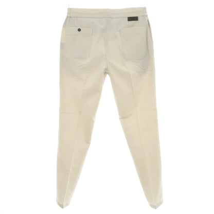 【中古】ザ チノ リヴァイブド THE CHINO REVIVED コットンポリエステル シアサッカー チェック イージースラックスパンツ ライトベージュ系【 85 】【 状態ランクA 】【 メンズ 】