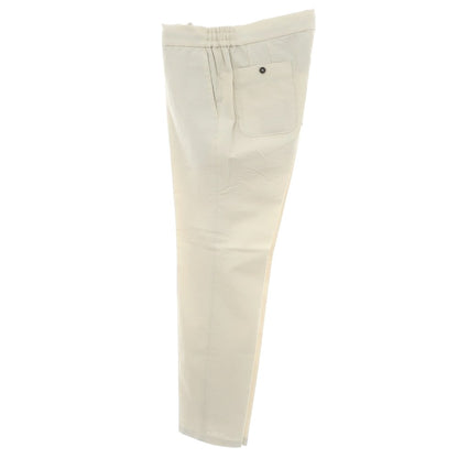 【中古】ザ チノ リヴァイブド THE CHINO REVIVED コットンポリエステル シアサッカー チェック イージースラックスパンツ ライトベージュ系【 85 】【 状態ランクA 】【 メンズ 】