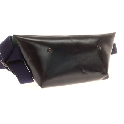 【中古】ユニアンドコー Uni&amp;co レザー ショルダーバッグ ブラック【 状態ランクB 】【 メンズ 】