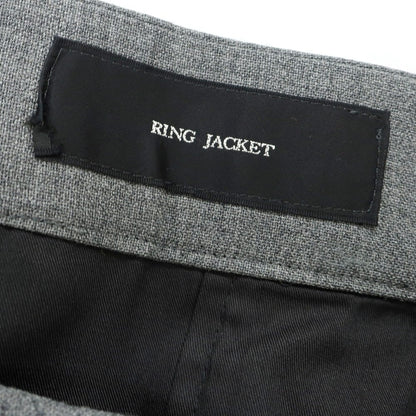 【中古】リングヂャケット RING JACKET ウール ドレススラックスパンツ グレー【 46 】【 状態ランクA 】【 メンズ 】