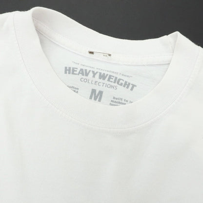 【中古】ヘビーウェイトコレクションズ HEAVYWEIGHT COLLECTIONS 3枚セット コットン クルーネック 半袖Ｔシャツ ホワイト【 M 】【 状態ランクC 】【 メンズ 】