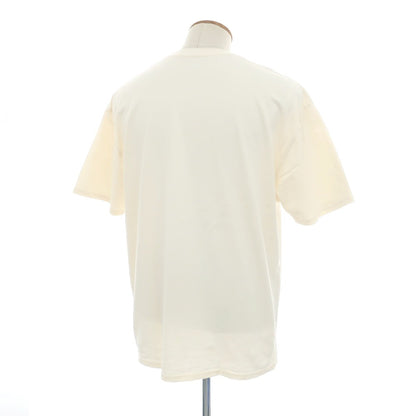 【中古】サタデーズ ニューヨークシティ Saturdays NYC コットン クルーネック 半袖Ｔシャツ アイボリー系【 M 】【 状態ランクB 】【 メンズ 】