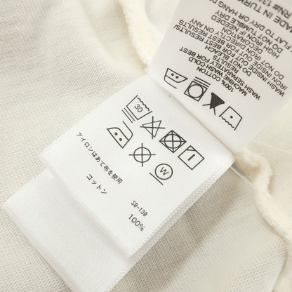 【中古】サタデーズ ニューヨークシティ Saturdays NYC コットン クルーネック 半袖Ｔシャツ アイボリー系【 M 】【 状態ランクB 】【 メンズ 】