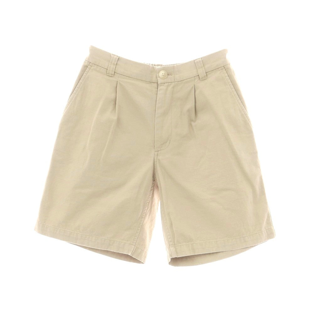 【中古】サタデーズ ニューヨークシティ Saturdays NYC コットン ショートパンツ ベージュ【サイズS】【 状態ランクB 】【 メンズ 】[EPD]