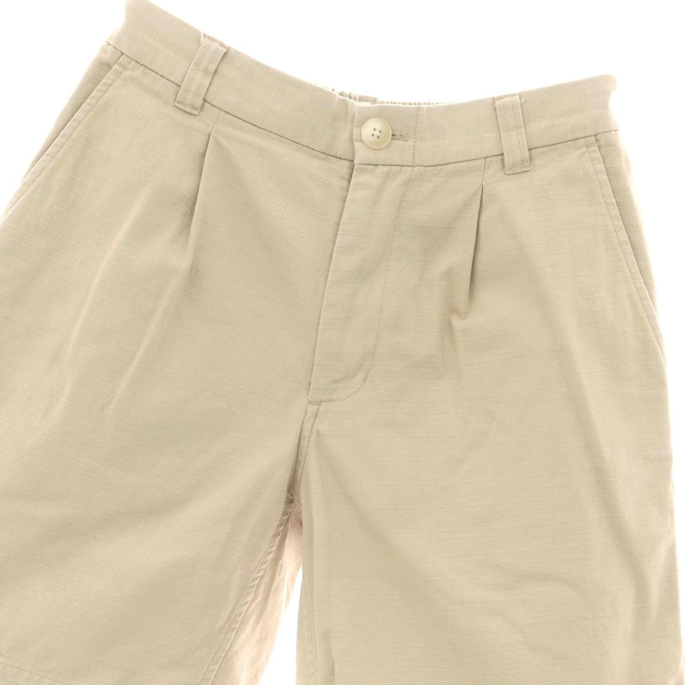 【中古】サタデーズ ニューヨークシティ Saturdays NYC コットン ショートパンツ ベージュ【サイズS】【 状態ランクB 】【 メンズ 】[EPD]