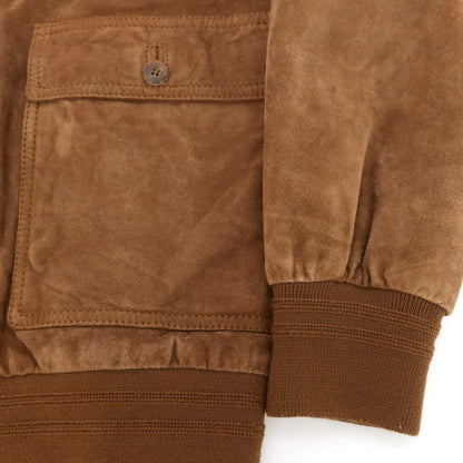 【中古】ヴァルスタリーノ VALSTARINO ゴートスキンスエード ヴァルスタリーノブルゾン ブラウン【 46 】【 状態ランクB 】【 メンズ 】