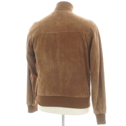 【中古】ヴァルスタリーノ VALSTARINO ゴートスキンスエード ヴァルスタリーノブルゾン ブラウン【 46 】【 状態ランクB 】【 メンズ 】