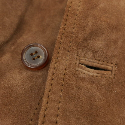 【中古】ヴァルスタリーノ VALSTARINO ゴートスキンスエード ヴァルスタリーノブルゾン ブラウン【 46 】【 状態ランクB 】【 メンズ 】