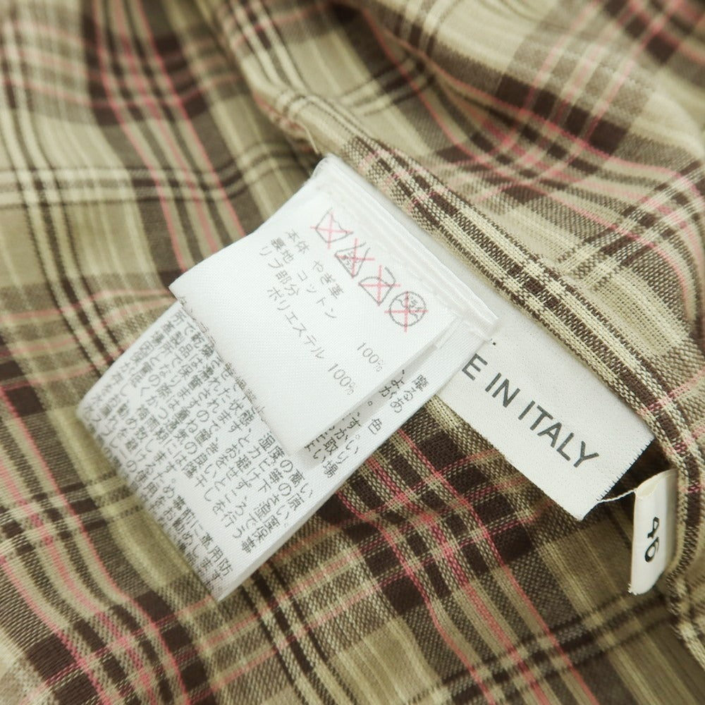 【中古】ヴァルスタリーノ VALSTARINO ゴートスキンスエード ヴァルスタリーノブルゾン ブラウン【 46 】【 状態ランクB 】【 メンズ 】