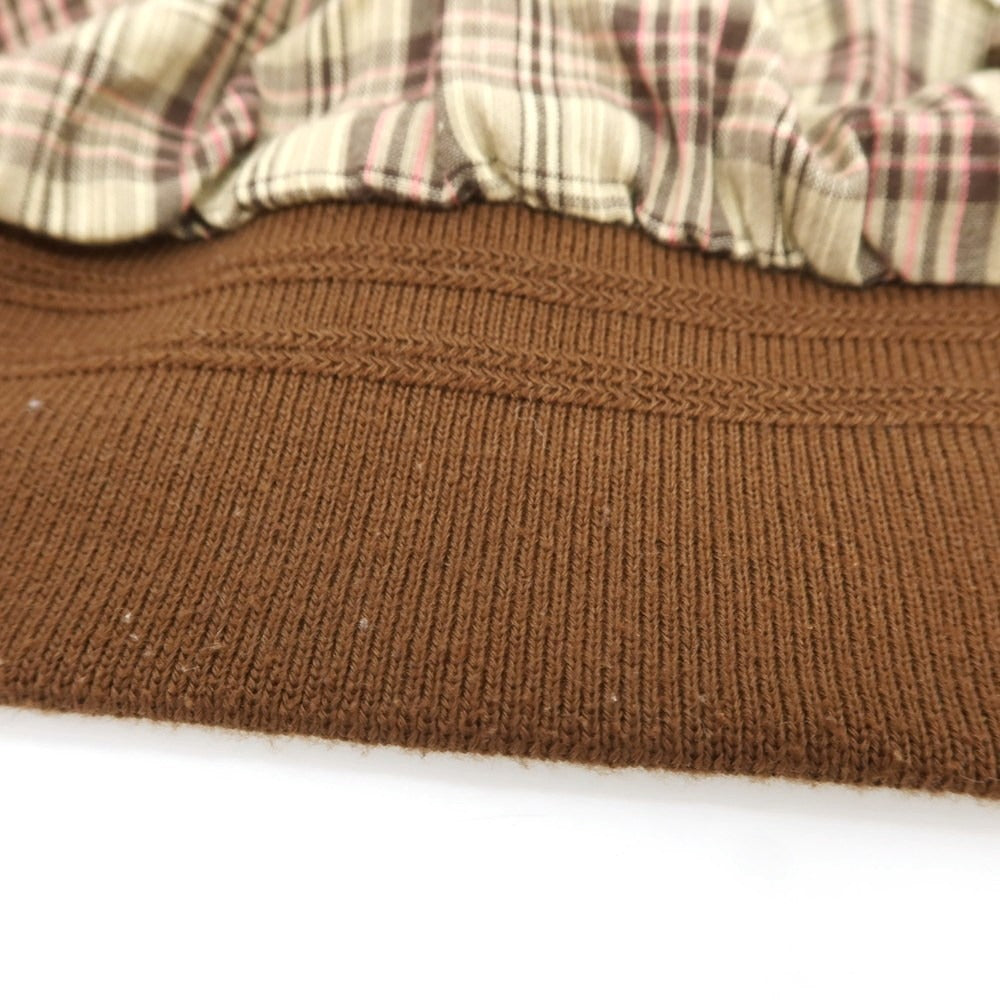 【中古】ヴァルスタリーノ VALSTARINO ゴートスキンスエード ヴァルスタリーノブルゾン ブラウン【 46 】【 状態ランクB 】【 メンズ 】