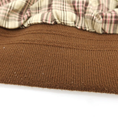 【中古】ヴァルスタリーノ VALSTARINO ゴートスキンスエード ヴァルスタリーノブルゾン ブラウン【 46 】【 状態ランクB 】【 メンズ 】