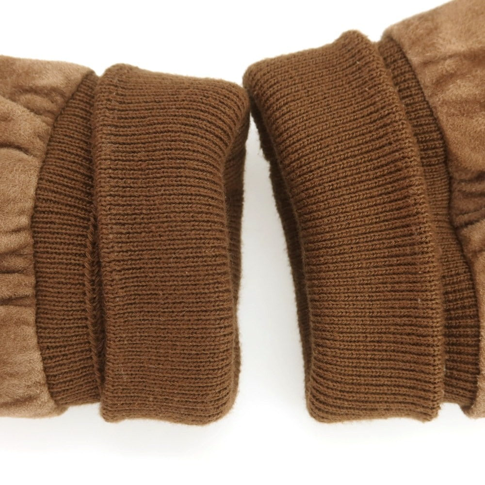 【中古】ヴァルスタリーノ VALSTARINO ゴートスキンスエード ヴァルスタリーノブルゾン ブラウン【 46 】【 状態ランクB 】【 メンズ 】