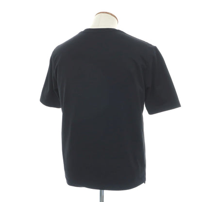 【中古】スリードッツ three dots コットンポリエステル クルーネック 半袖Ｔシャツ ブラック【 M 】【 状態ランクB 】【 メンズ 】