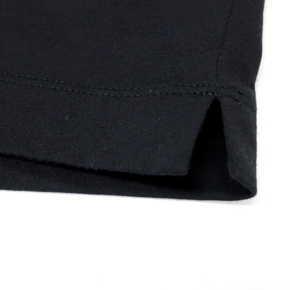 【中古】スリードッツ three dots コットンポリエステル クルーネック 半袖Ｔシャツ ブラック【 M 】【 状態ランクB 】【 メンズ 】