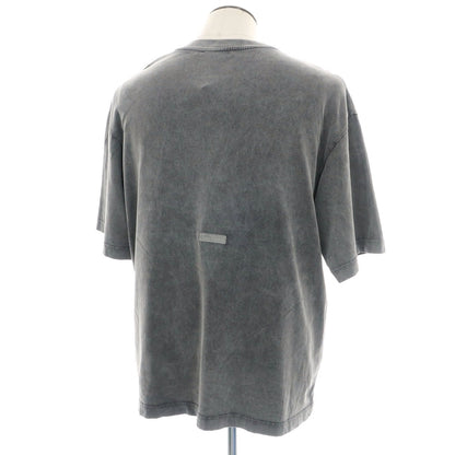 【中古】アクネストゥディオズ ACNE STUDIOS 2025年春夏 コットン クルーネック 半袖Ｔシャツ フェイテッドブラック【 XL 】【 状態ランクB 】【 メンズ 】