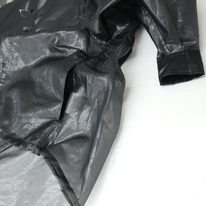 【中古】【未使用】アンリアレイジ ANREALAGE 2025年春夏 WINDPROOF ORGANDY SHIRTS ポリエステル カジュアルシャツ ブラック【 46 】【 状態ランクS 】【 メンズ 】