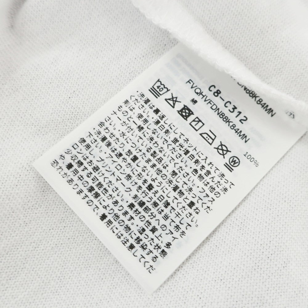 【中古】チャンピオン Champion × YOICHIRO UCHIDA  2025年春夏 コットン クルーネック 半袖Ｔシャツ ホワイト【 L 】【 状態ランクA 】【 メンズ 】[DPD]