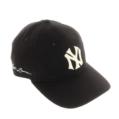 【中古】ラルフローレン パープルレーベル RalphLauren Collection Purple Label × NEW ERA カシミヤ キャップ ブラック【 7 3/8 】【 状態ランクA 】【 メンズ 】