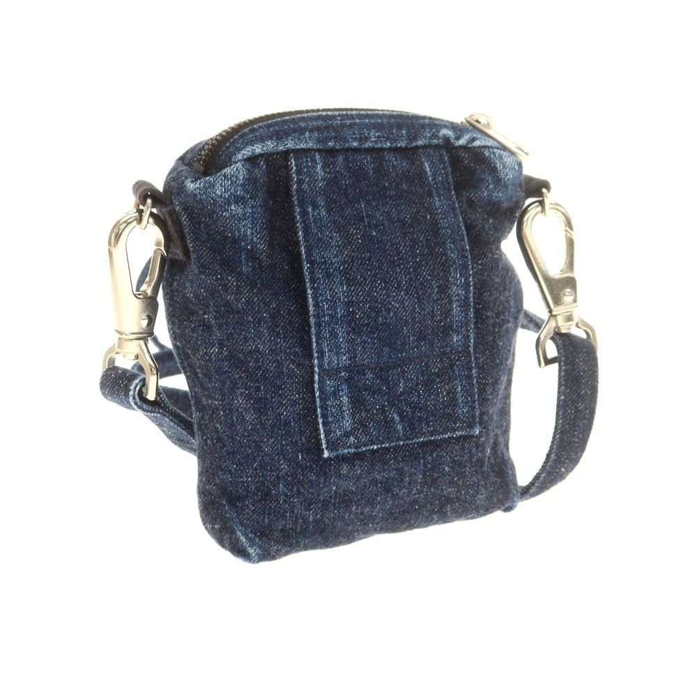 【中古】サムライ ジーンズ SAMURAI JEANS インディゴデニム ミニ ショルダーバッグ ネイビー【 状態ランクB 】【 メンズ 】