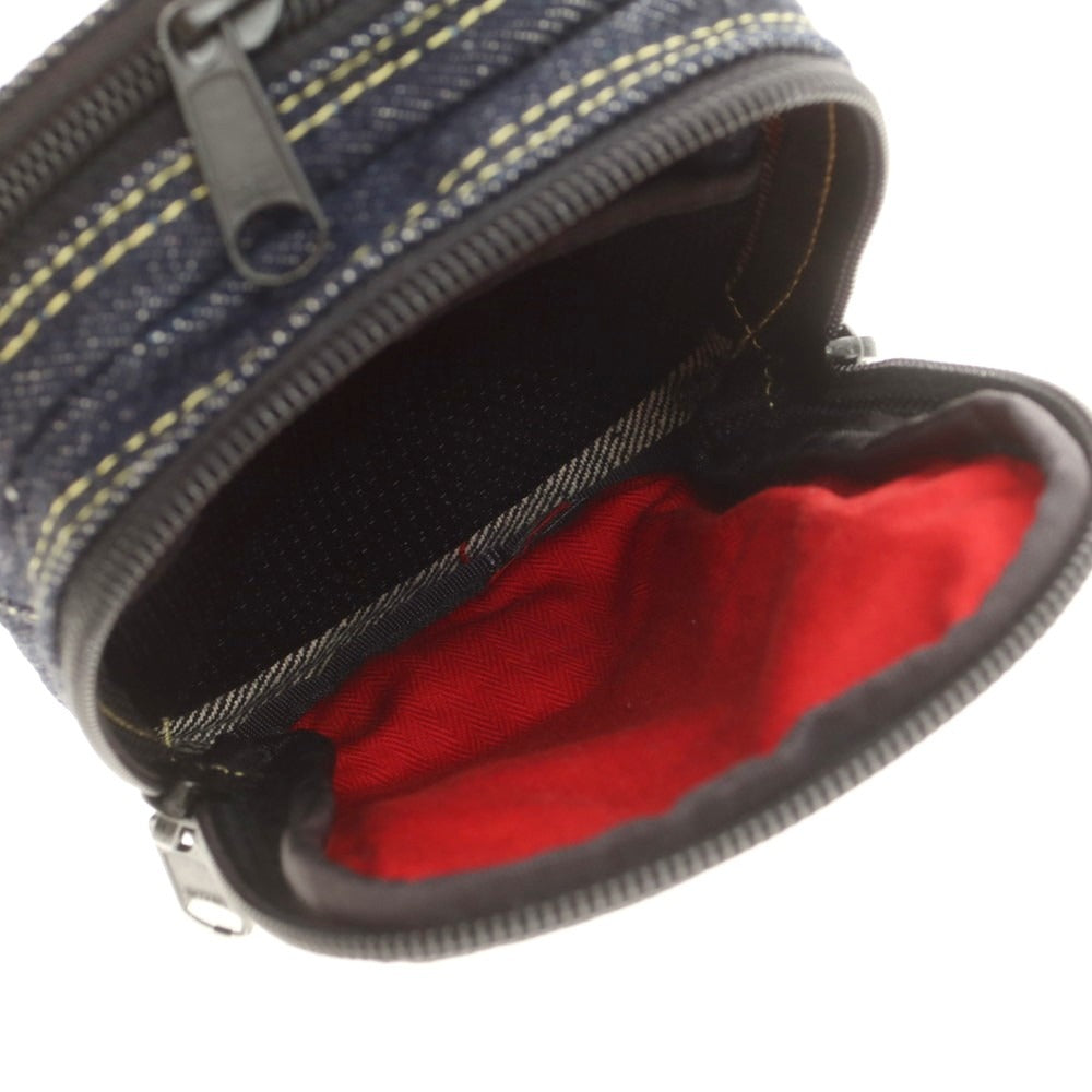 【中古】サムライ ジーンズ SAMURAI JEANS デニム ベルト ポーチ ネイビー【 状態ランクB 】【 メンズ 】