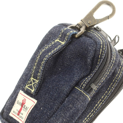 【中古】サムライ ジーンズ SAMURAI JEANS デニム ベルト ポーチ ネイビー【 状態ランクB 】【 メンズ 】