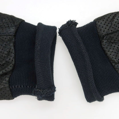 【中古】ジョルジオブラット GIORGIO BRATO パンチング ラムレザー ライダースジャケット ブラック【 50 】【 状態ランクC 】【 メンズ 】