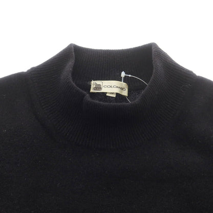 【中古】コロンボ COLOMBO カシミヤ モックネック プルオーバーニット ブラック【 50 】【 状態ランクB 】【 メンズ 】