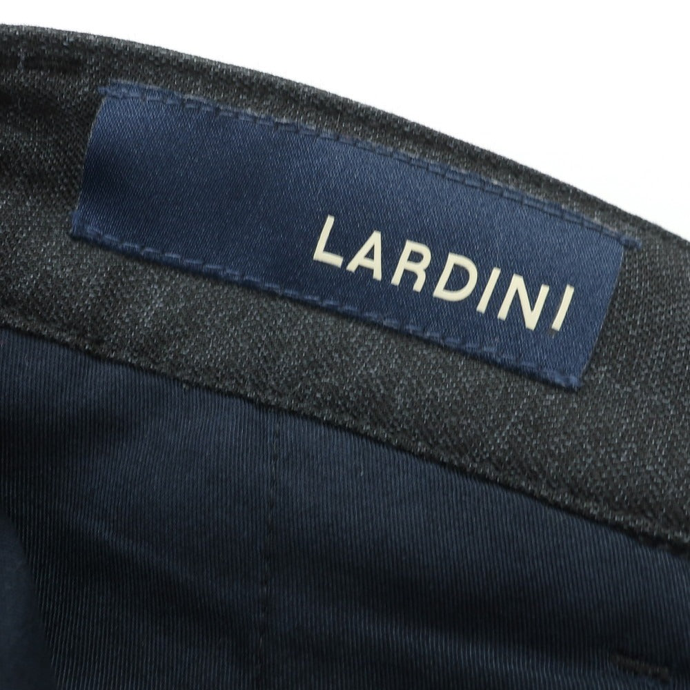 【中古】ラルディーニ LARDINI ストレッチ ポリエステルウール イージースラックスパンツ チャコール【 48 】【 状態ランクD 】【 メンズ 】