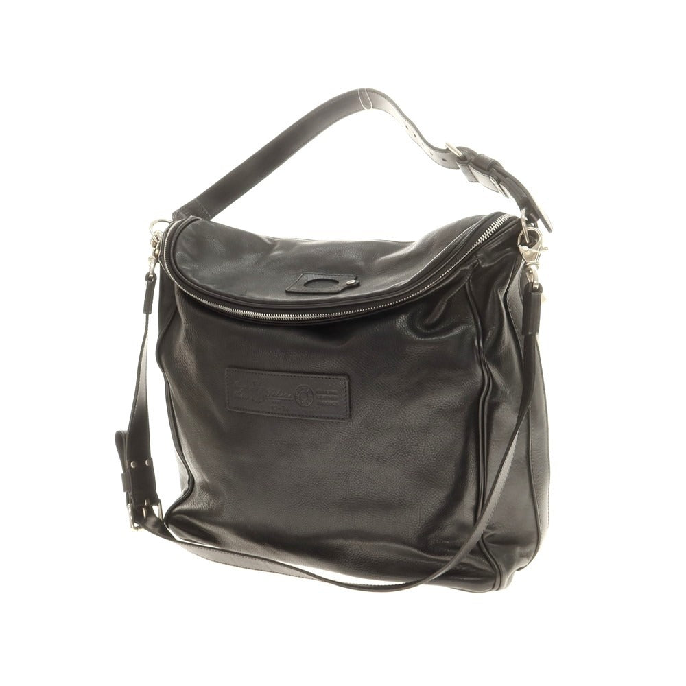 【中古】フェリージ Felisi 12-36 レザー ショルダーバッグ ブラック【 状態ランクB 】【 メンズ 】