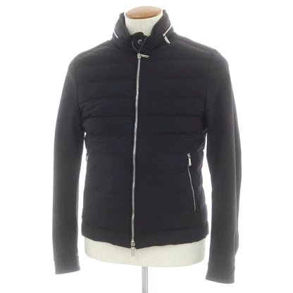 【中古】ムーレー MOORER FILIPPO ストレッチナイロン ダウンジャケット ブラック【 46 】【 状態ランクB 】【 メンズ 】