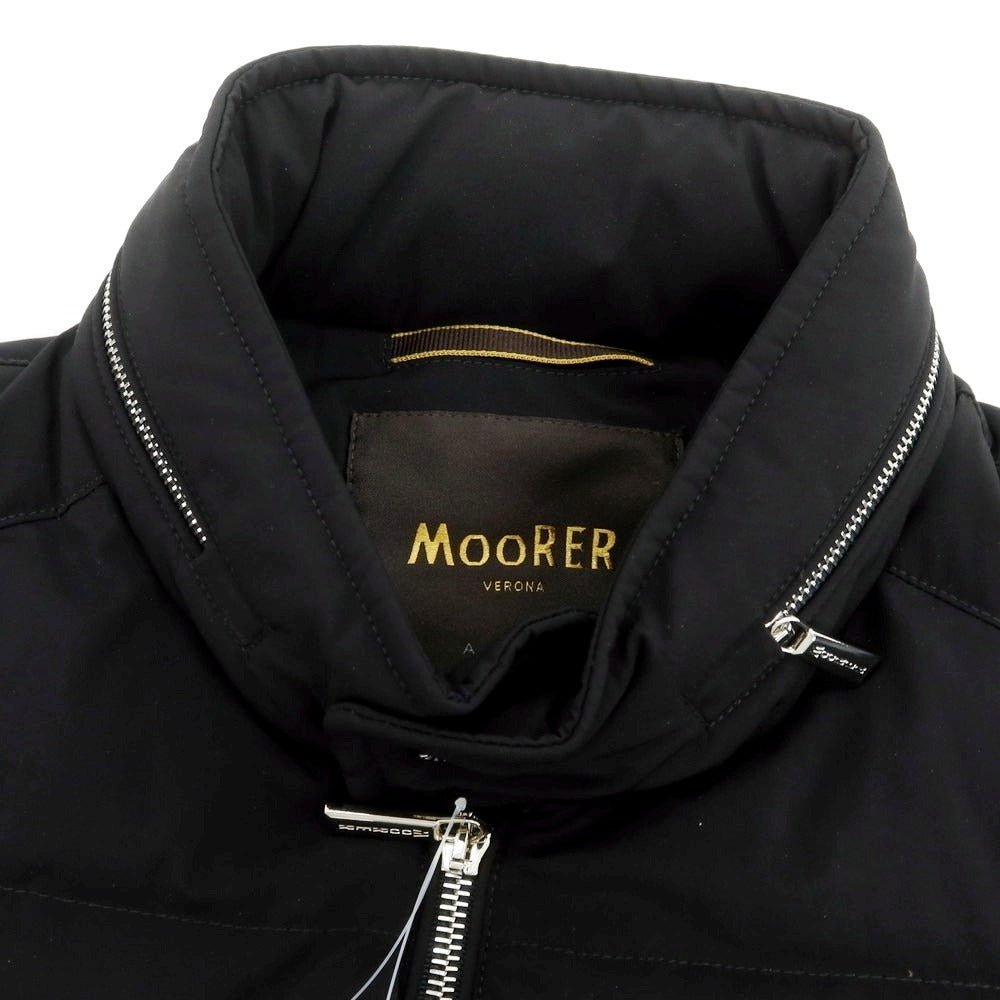 【中古】ムーレー MOORER FILIPPO ストレッチナイロン ダウンジャケット ブラック【 46 】【 状態ランクB 】【 メンズ 】