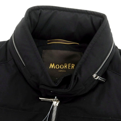 【中古】ムーレー MOORER FILIPPO ストレッチナイロン ダウンジャケット ブラック【 46 】【 状態ランクB 】【 メンズ 】
