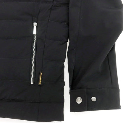 【中古】ムーレー MOORER FILIPPO ストレッチナイロン ダウンジャケット ブラック【 46 】【 状態ランクB 】【 メンズ 】
