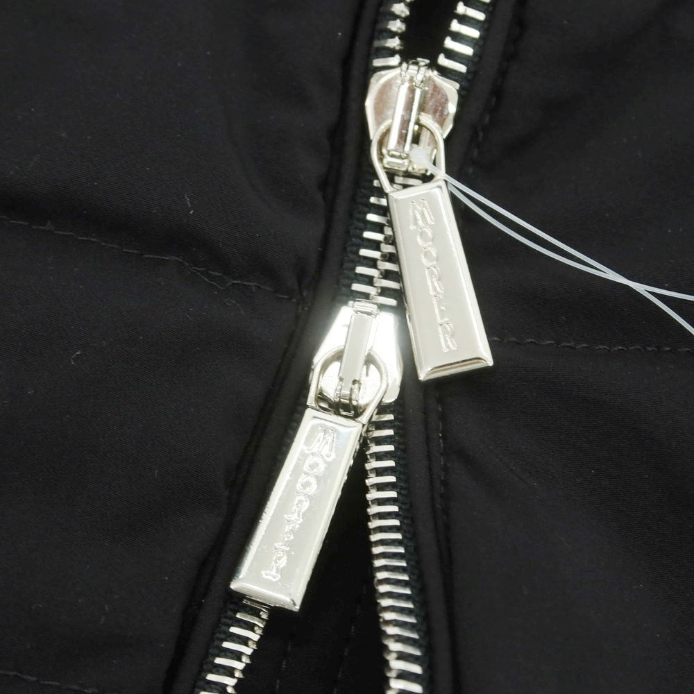 【中古】ムーレー MOORER FILIPPO ストレッチナイロン ダウンジャケット ブラック【 46 】【 状態ランクB 】【 メンズ 】