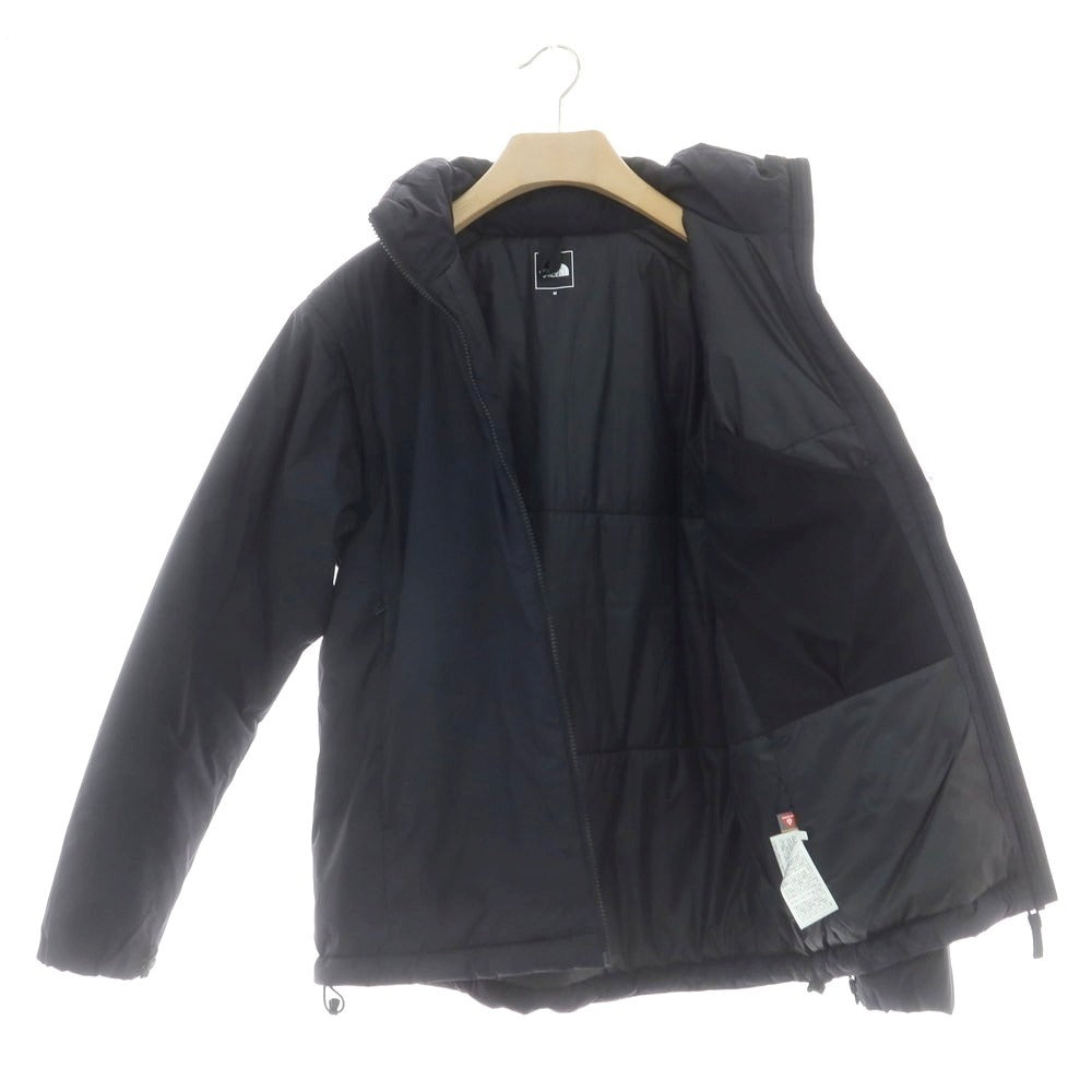 【中古】ザノースフェイス THE NORTH FACE 2WAY ナイロン 中綿ブルゾン ダークネイビー【 M 】【 状態ランクB 】【 メンズ 】