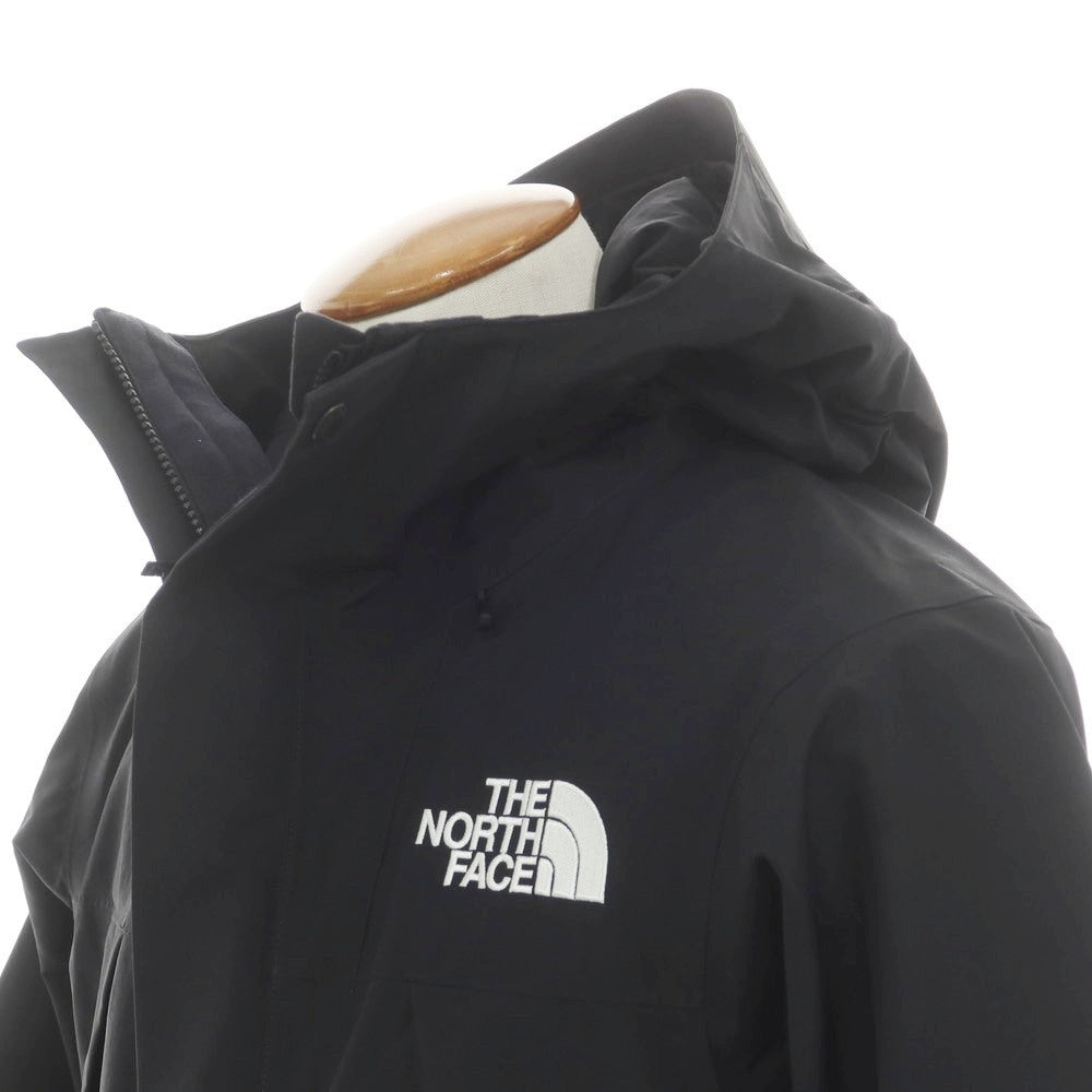 【中古】ザノースフェイス THE NORTH FACE GORE-TEX ナイロン マウンテンパーカー ブラック【 M 】【 状態ランクB 】【 メンズ 】