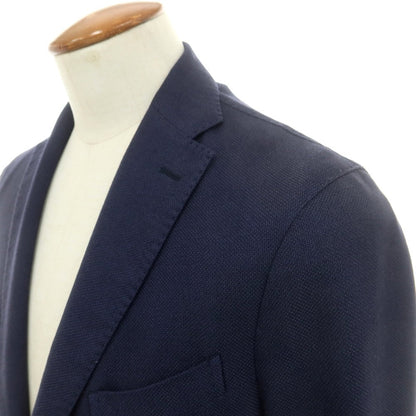 【中古】ボリオリ BOGLIOLI K.JACKET ウールシルク テーラードジャケット ネイビー【 46 】【 状態ランクB 】【 メンズ 】