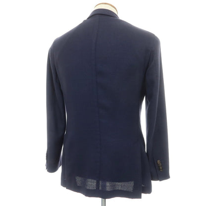 【中古】ボリオリ BOGLIOLI K.JACKET ウールシルク テーラードジャケット ネイビー【 46 】【 状態ランクB 】【 メンズ 】