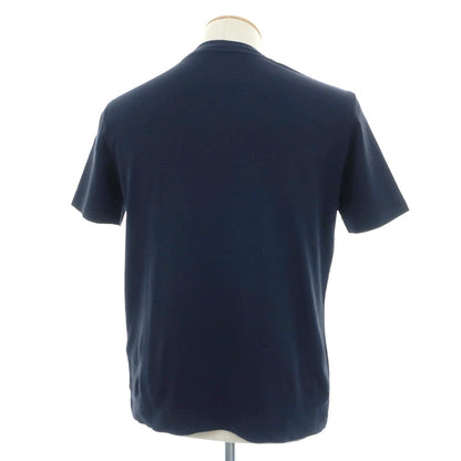 【中古】【未使用】スリードッツ three dots BEAMS別注 コットン クルーネック 半袖Ｔシャツ ネイビー【 S 】【 状態ランクS 】【 メンズ 】