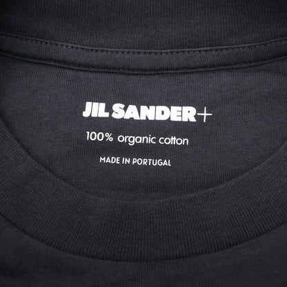【中古】ジルサンダー JIL SANDER 3枚セット オーガニックコットン クルーネック 長袖Ｔシャツ グレイッシュネイビー系【 S 】【 状態ランクB 】【 メンズ 】