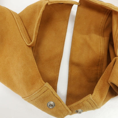 【中古】ハバノス HABANOS シープスエード レザーブルゾン キャメルオレンジ系【 M 】【 状態ランクC 】【 メンズ 】