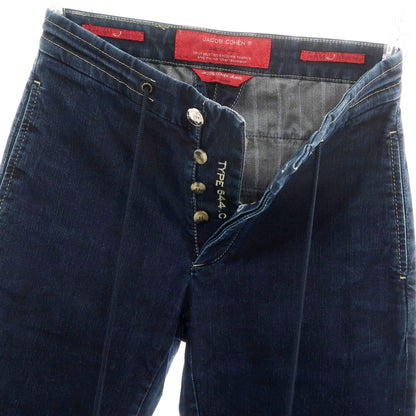 【中古】ヤコブコーエン JACOB COHEN J644 ストレッチ ジーンズ リブデニムパンツ ネイビー【 29 】【 状態ランクB 】【 メンズ 】