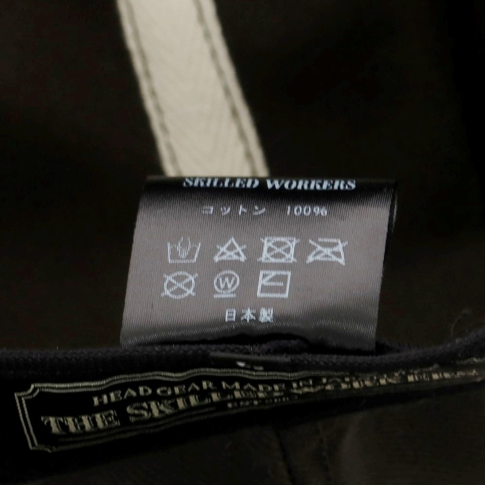 【中古】ザ スキルドワーカーズ The Skilled Workers コットン ベレー帽 オリーブ【 L 】【 状態ランクB 】【 メンズ 】