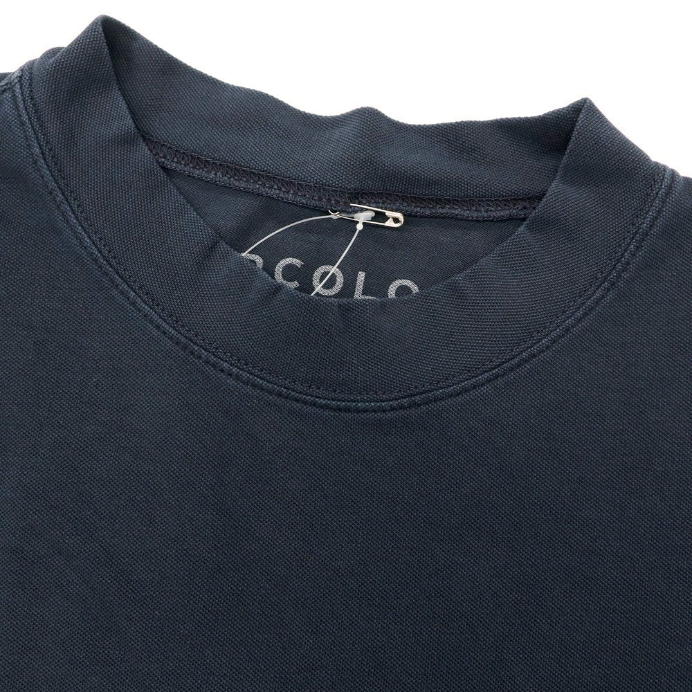 【中古】チルコロ1901 CIRCOLO 1901 ストレッチ コットン ポケット 半袖Ｔシャツ ネイビー【 2XL 】【 状態ランクB 】【 メンズ 】