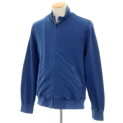 【中古】チルコロ1901 CIRCOLO 1901 ストレッチ コットン ジップアップ スイングトップ ブルー【 S 】【 状態ランクC 】【 メンズ 】