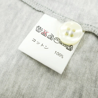 【中古】グランサッソ GRAN SASSO コットン カーディガン ライトグレー【 44 】【 状態ランクB 】【 メンズ 】